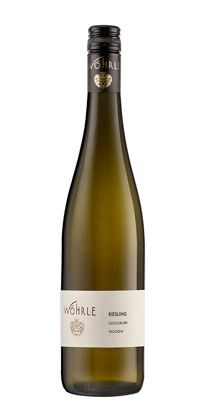 <br>2024er Riesling Goldgrube trocken<br> Bockenheimer Spätlese 0,75l<br>
